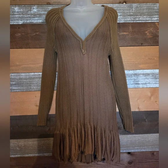 Free People Tunic Sweater Mini Dress - Picture 5 of 8